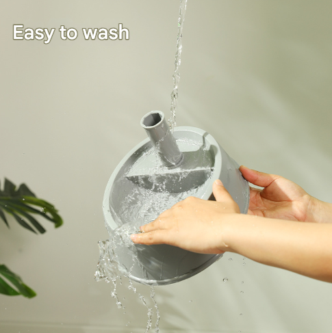 Grey Adjustable Height Pet Water Dispenser - Free Standing or Hanging - No More Bending!
